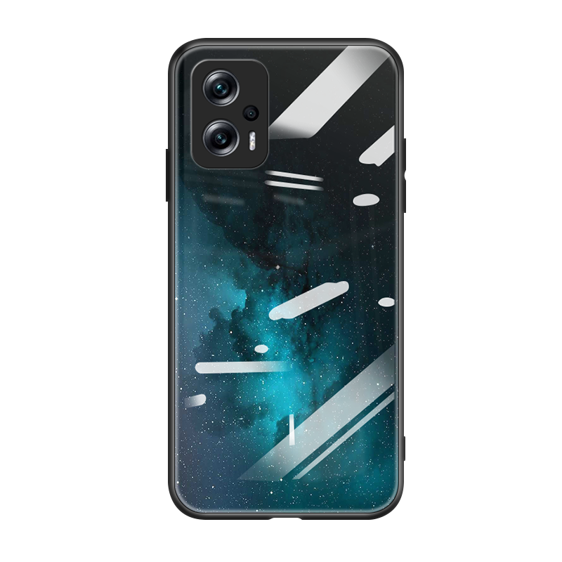 绿色星空适用红米note11Tpro手机壳5G版note11pro十+保护套小米redminote11T新款note11SE玻璃女男ins风外壳