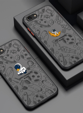 太空人适用于iphone8plus手机壳苹果7保护套iPhone6s/8新款苹果6plus肤感苹果se2/se3女男全包防摔男款潮