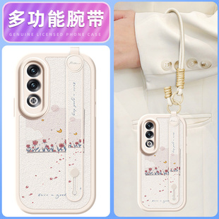 k12硅胶oppok11可背oppo网红k10 k10x腕带斜挎挂绳k7女款 星球玫瑰适用OPPOK12手机壳k11 k11x小羊皮k10pro新款