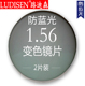 变色镜片超薄1.56 1.67非球面防蓝光防辐射变色片近视眼镜片 1.60