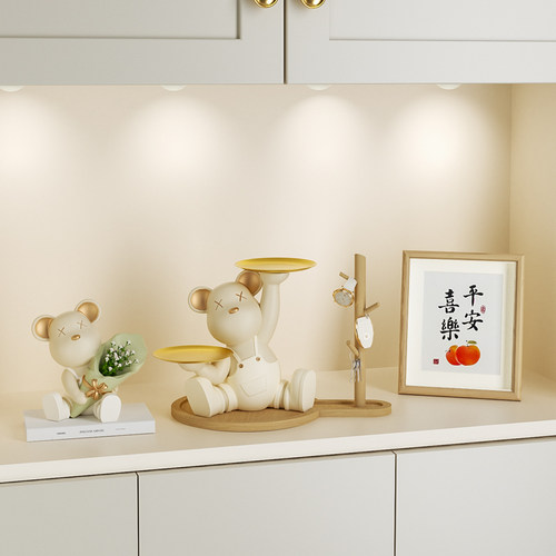 客厅入户门玄关钥匙收纳摆件饰品