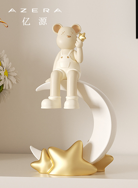 奶油风装饰摆件高端大气上档次客厅电视柜酒柜玄关乔迁新房子礼物