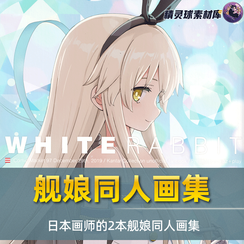 画集 画册 插画集 作品集 日本漫画 日本画师的 2本 舰娘同人画集