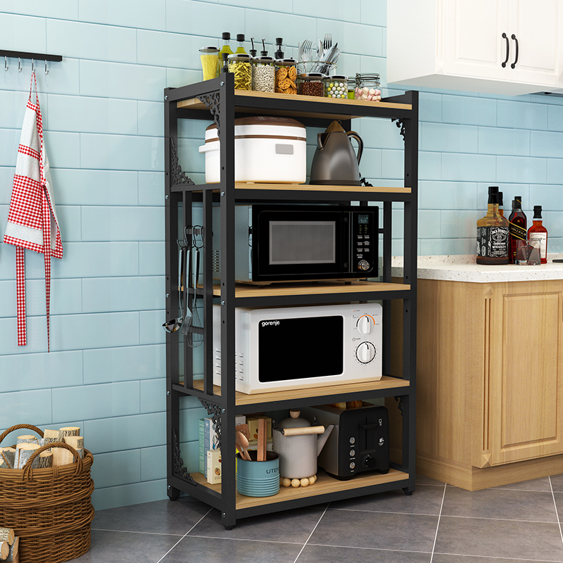 落地多层烤箱调料收纳厨房置物架