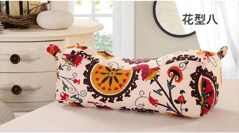 四斤大老虎枕头成人保健枕纯棉老粗布颈椎枕全荞麦枕芯可拆洗