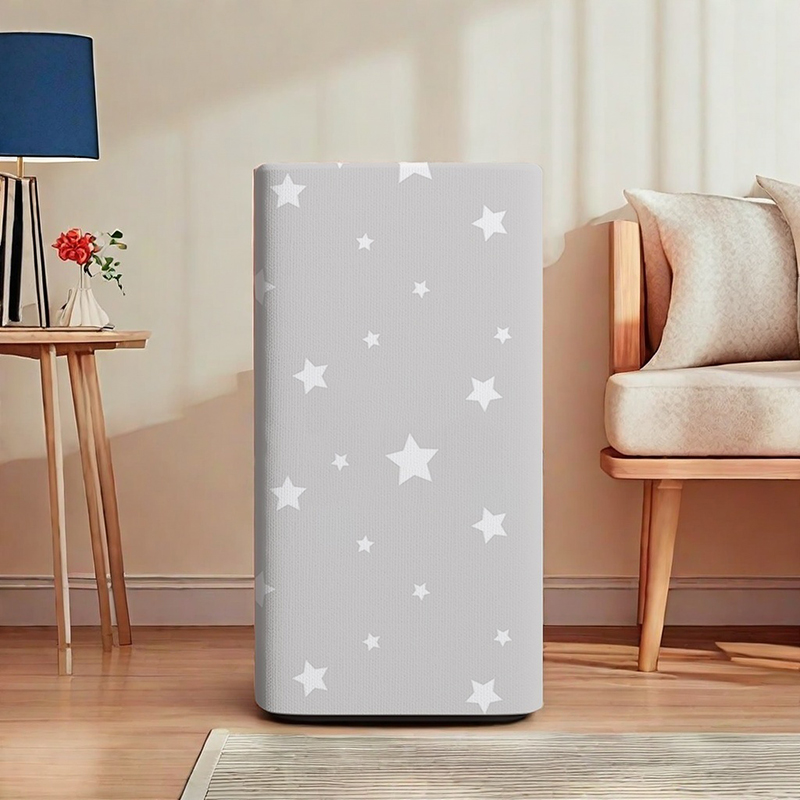 日式简约空气净化器防尘罩套盖布家用除湿机加湿器保护罩弹力全包