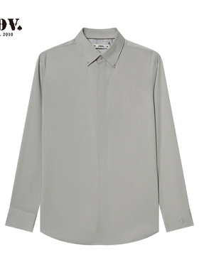 JDV男装商场同款百搭长袖衬衫春秋季新品宽松舒适上衣WIF5401