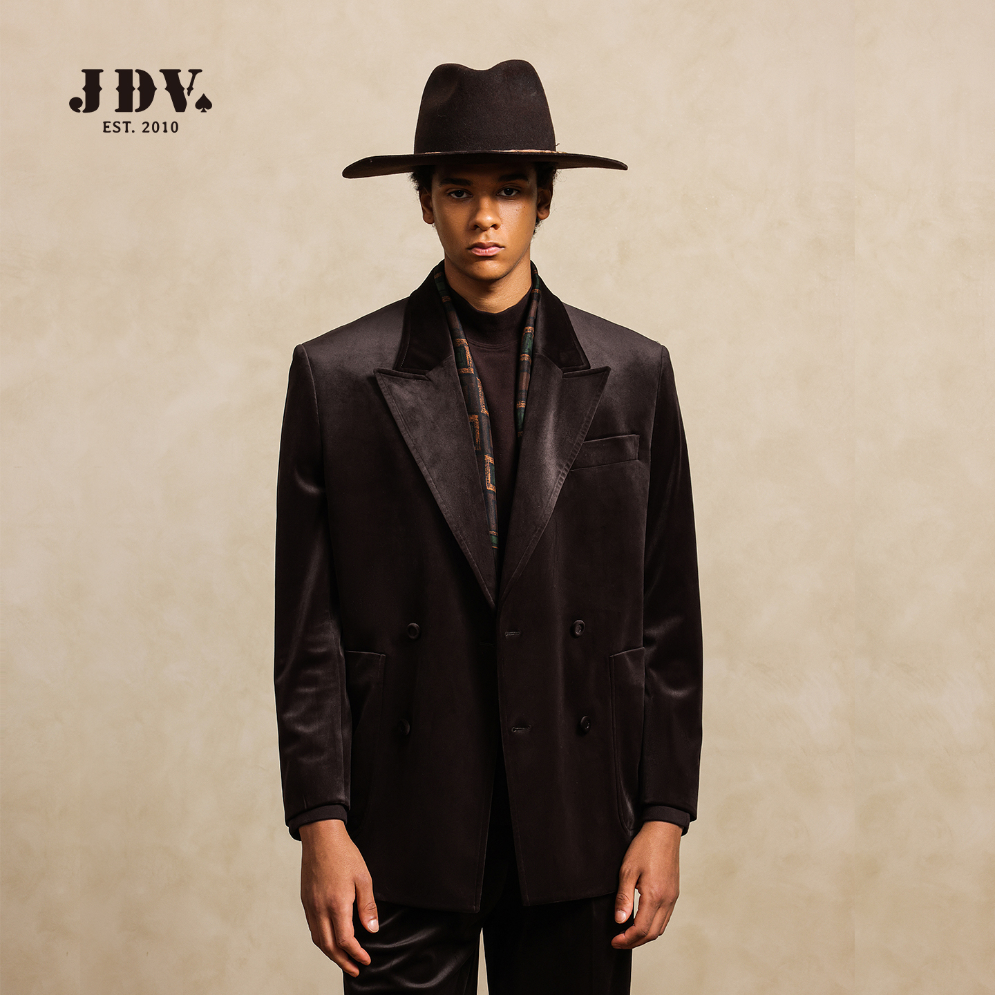 JDV2025秋季新款复古休闲西装