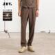 商场同款 长裤 春秋新款 正装 SPF5005 棕色绵羊毛混纺西裤 JDV男装