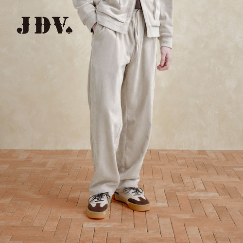 JDV商城同款老钱风直通卫裤男