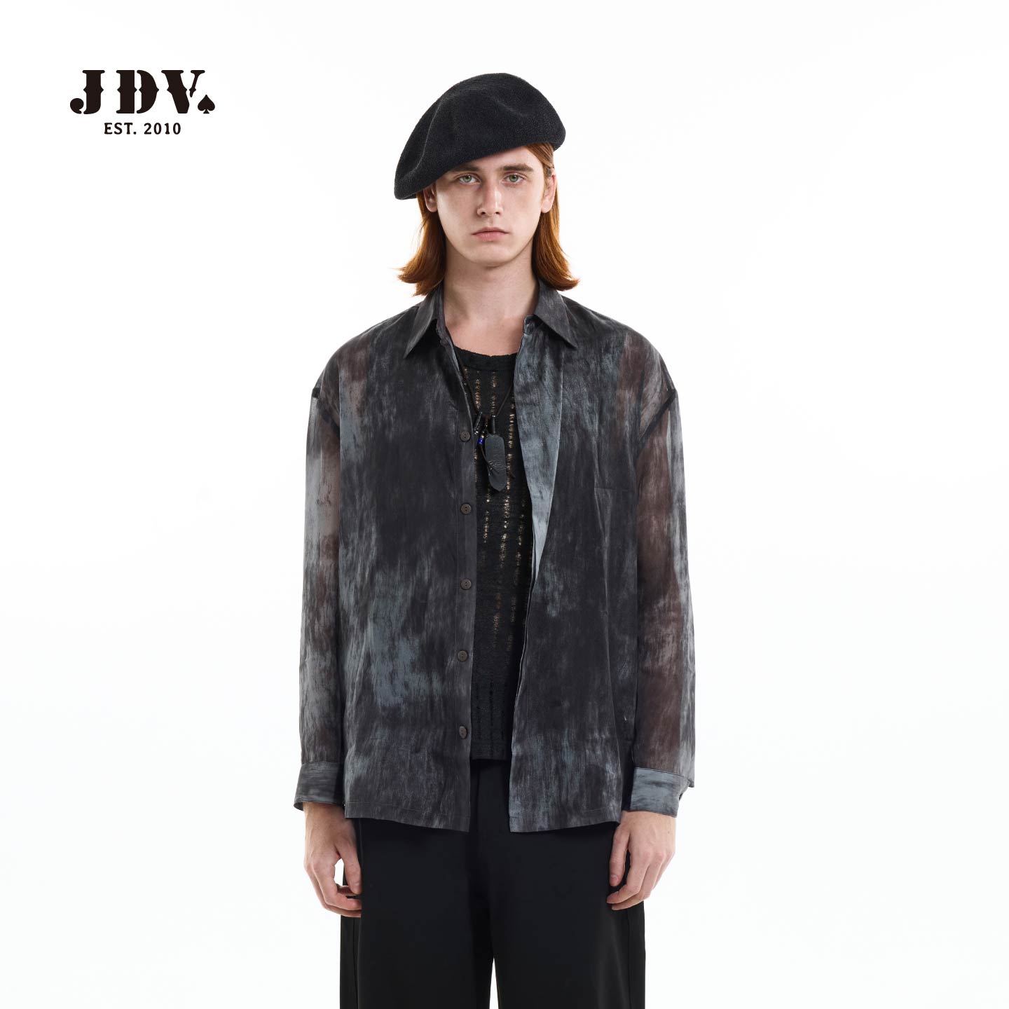 JDV2025秋季新款男士复古衬衫