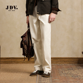 简约直筒长裤 JDV男装 WPR55S2 新品 商场同款 宽松休闲牛仔裤 春秋季