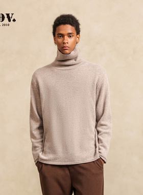 JDV商场同款高领羊绒衫2025秋冬新品保暖舒适绵羊毛毛衣WOT5449