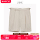 JDV男装夏季新品商场同款多色条纹五分裤舒适休闲短裤裤子SPP3642