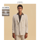 米色条纹西装 商场同款 双排扣西服外套SMM4002 春秋新品 JDV男装