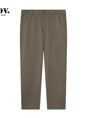 JDV商场同款浅咖色休闲裤2025秋季新款时尚潮流质感长裤WPN57S9