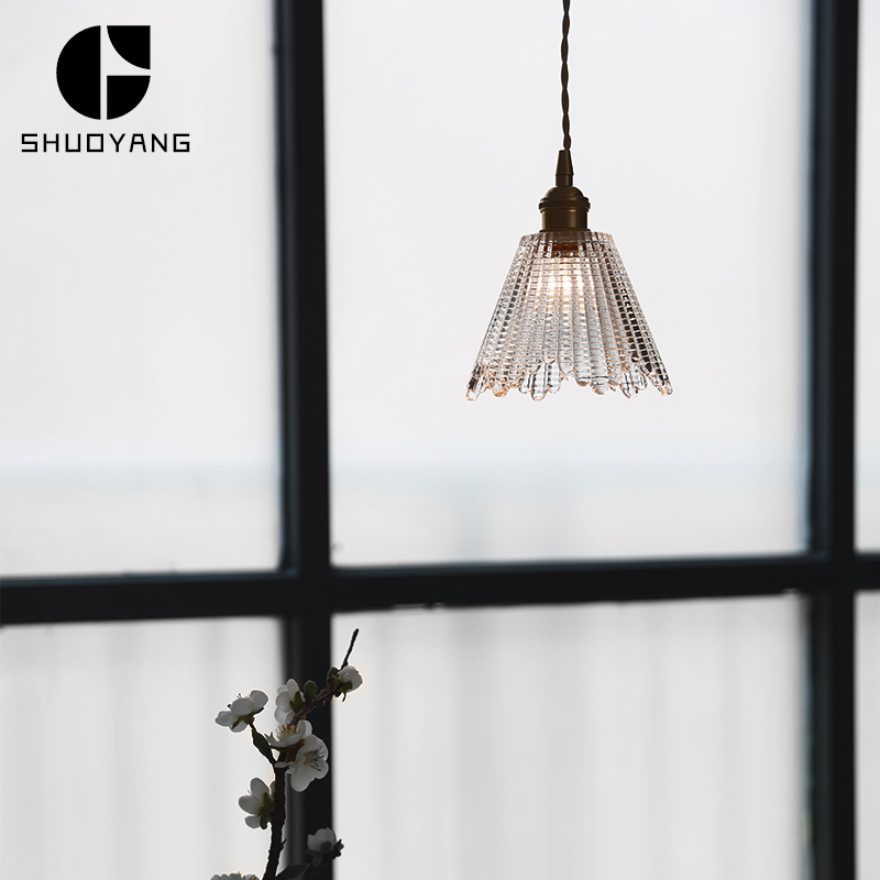 卧室吊灯温馨浪漫黄铜少女房间