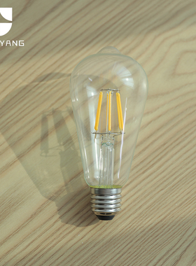 G45灯泡E27大螺口led灯ST64爱迪生灯泡玉米灯泡G9灯配件暖光灯泡