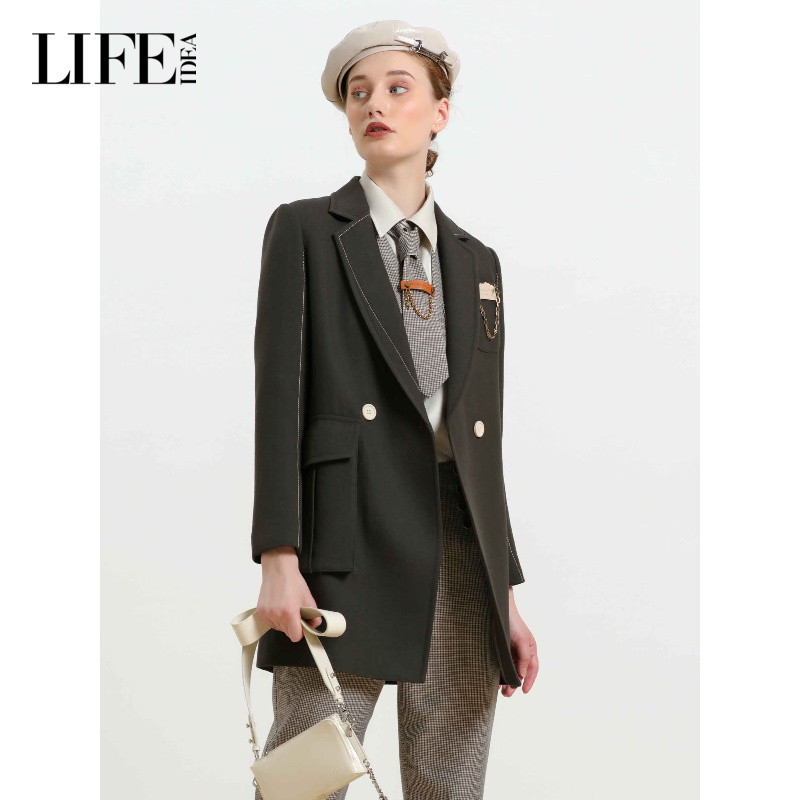 莱芙·艾迪儿秋冬高级感西装外套