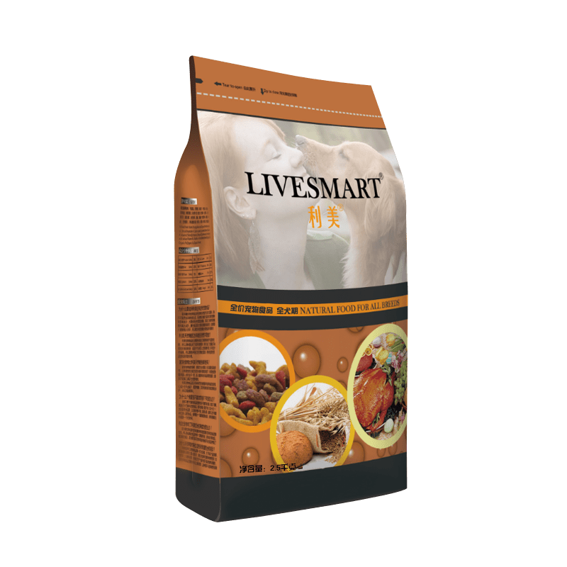 利美狗粮20斤专用粮通用型轻泪痕