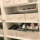 衣服收纳箱家用折叠储物箱衣柜衣物衣服整理箱整理师专用收纳盒