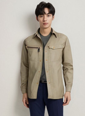 工作服套装春夏长袖衬衫 可定制防静电Badcrystal/晶至55504