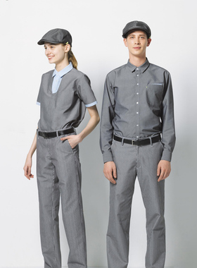 蛋糕烘焙厨师工作服男女夏裤透气可定制Bdcrystal/晶至CAL-144