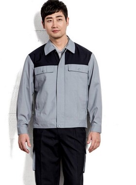 高端时尚面料功能性春秋夹克工作服套装可定制防静电晶至SM-J805