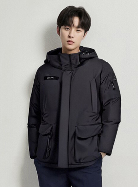 高端定制面料功能性冬季棉服脱卸内胆可定制防静电晶至21JK-F101