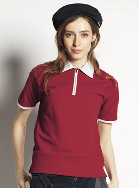 蛋糕烘焙厨师工作服男女夏衬衫透气可定制Badcrystal/晶至CSP-016