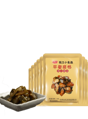钱江小食袋爽口脆瓜30克清粥小菜