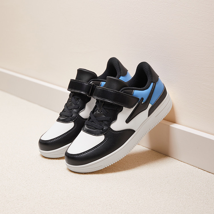 鸿星尔克童鞋男童秋冬皮面中大童休闲百搭学生板鞋低帮儿童滑板鞋,童鞋/婴儿鞋/亲子鞋,板鞋,淘宝优惠券,粉丝福利购,淘宝优惠卷