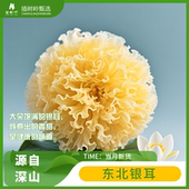 插树岭 银耳白木耳干货丑耳雪耳新鲜特产无硫袋装 100g