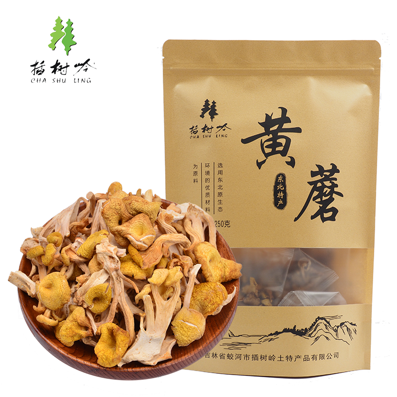 插树岭 榆黄蘑金顶菇金顶蘑东北特产250g素食食材火锅麻辣烫食材|ruв категории зерно риса/север и Юг сухих грузов/приправы, север и Юг сухих грузов/мясо сухих грузов, сухогрузный/родной, грибов - от Buy2taobao.com для оказания профессиональной услуги покупки агента Taobao