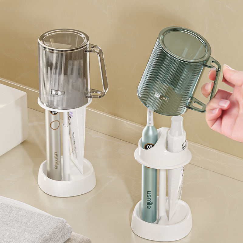 洗漱杯牙刷收纳倒放牙具刷牙家用