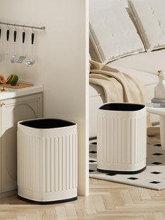 坤福客厅垃圾桶家用大号大容量2025新款厨房办公室专用卧室卫生间