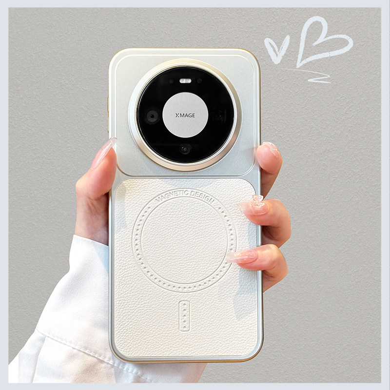 第一卫适用华为mate80promax手机壳新款mate80磁吸保护套mt70pro+素皮超薄防摔全包60por情侣独特高级感官方