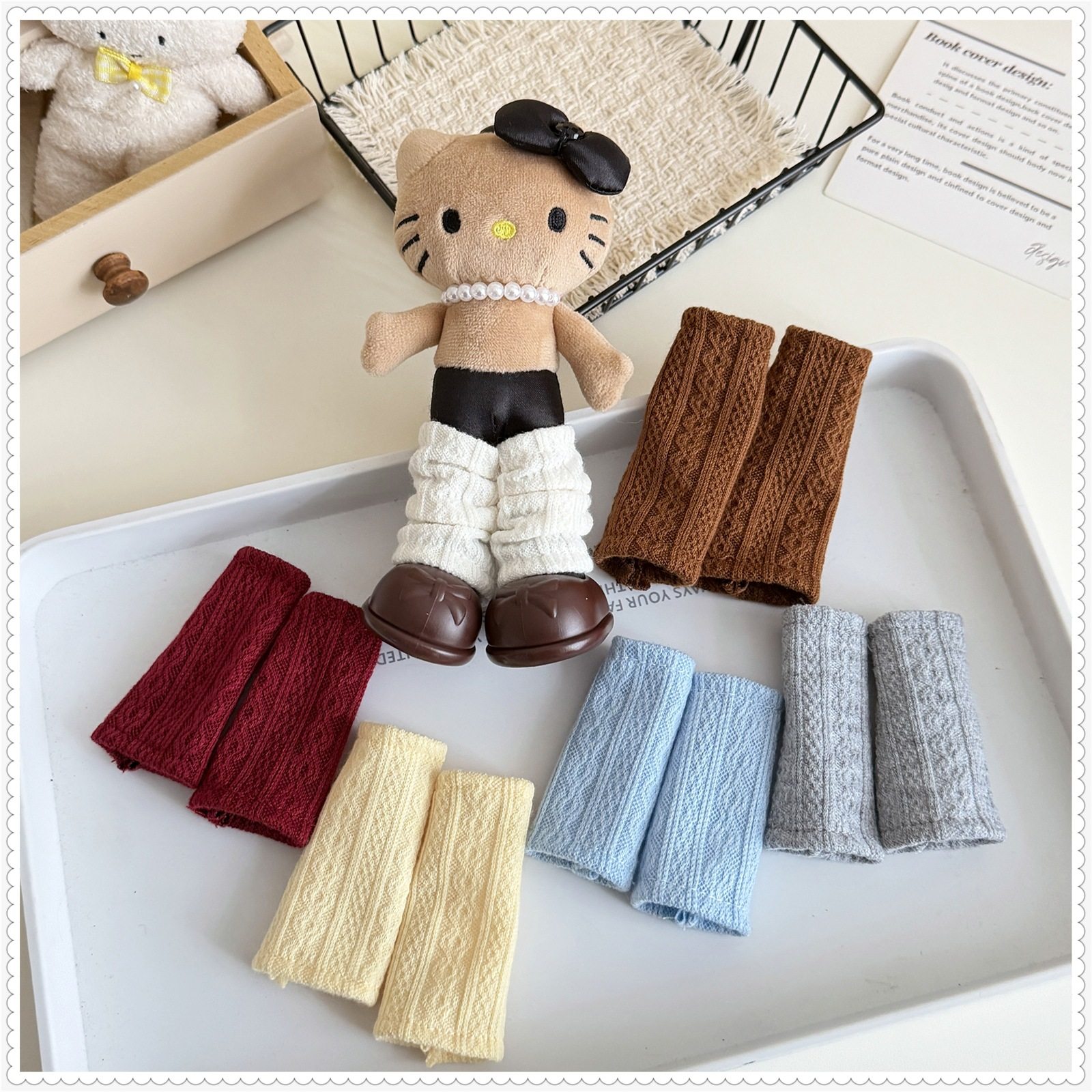 嘎子姐bjd6分袜子娃娃毛线长筒袜kt猫堆堆袜适配长腿配饰KT,模玩/动漫/周边/娃圈三坑/桌游,棉花娃娃/毛绒玩具娃衣,淘宝优惠券,粉丝福利购,淘宝优惠卷