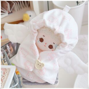 10cm 15cm棉花娃娃海星周可可捶捶体浮梦努努课代饼睡袋睡囊床品