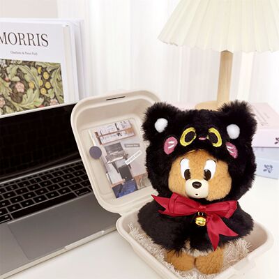 仅衣服】10cm棉花娃娃娃衣可爱小礼物杰瑞玩偶套装外套裙子背带裤