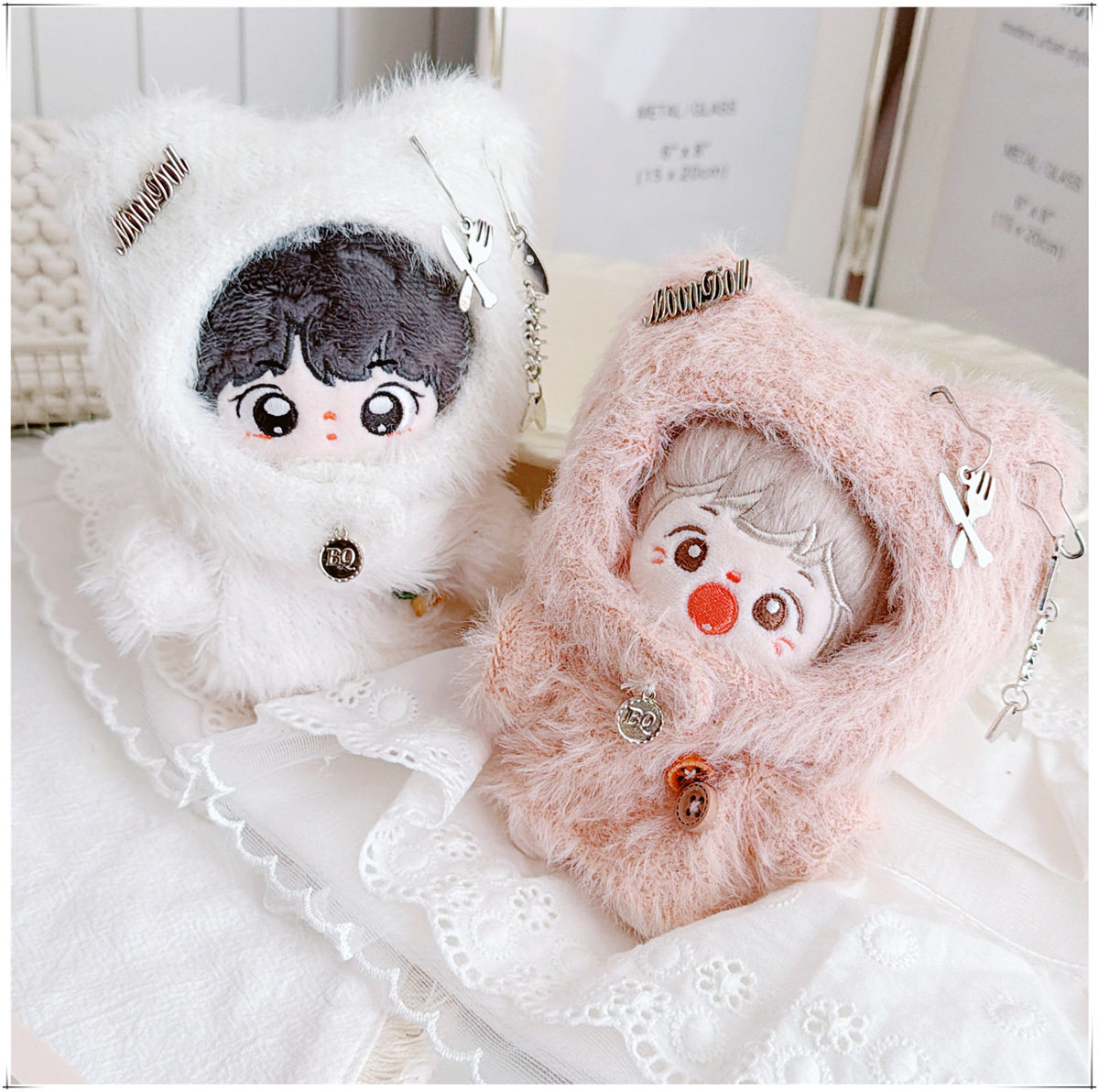 10cm/15cm海星/周可可/捶捶体/海星/努努棉花娃衣帽子,模玩/动漫/周边/娃圈三坑/桌游,棉花娃娃/毛绒玩具娃衣,淘宝优惠券,粉丝福利购,淘宝优惠卷