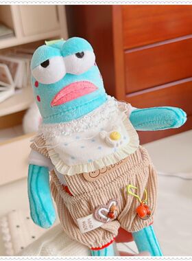 仅售衣服】比奇堡的居民娃衣服打工鱼娃衣酷酷鱼娃衣着替可可兔