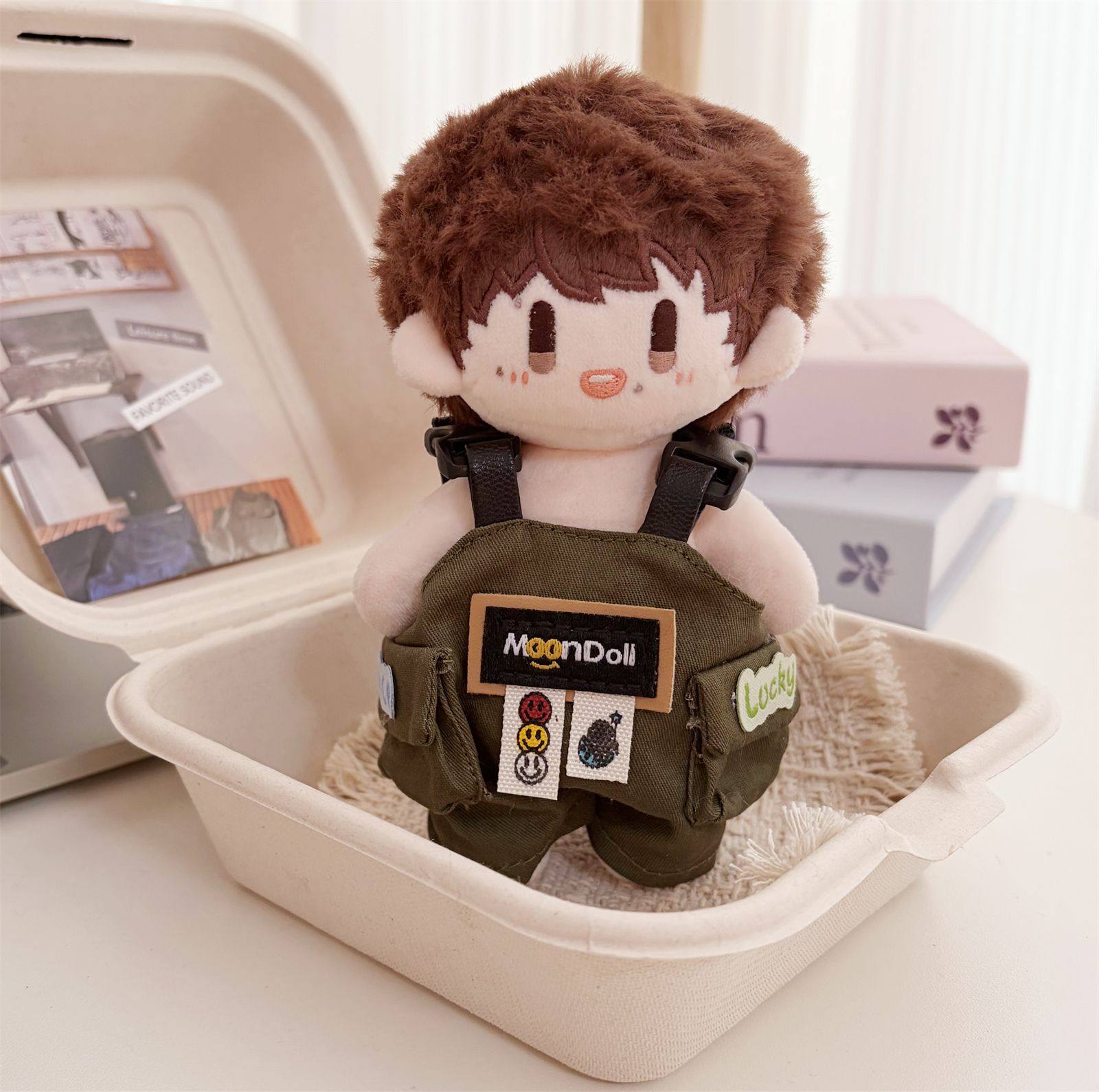 仅衣服】周可可娃衣周深棉花娃娃衣服10cm着替16cm玩偶背带裤套装,模玩/动漫/周边/娃圈三坑/桌游,棉花娃娃/毛绒玩具娃衣,淘宝优惠券,粉丝福利购,淘宝优惠卷