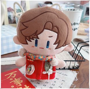 未定官娃10cm棉花娃娃15cm夏彦左然莫弈陆景和娃衣替换新年马甲