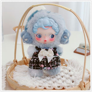 10厘米娃衣香风裙子换装雪莉玫sp娃娃贝儿大笨狗迷你公仔玩偶衣服