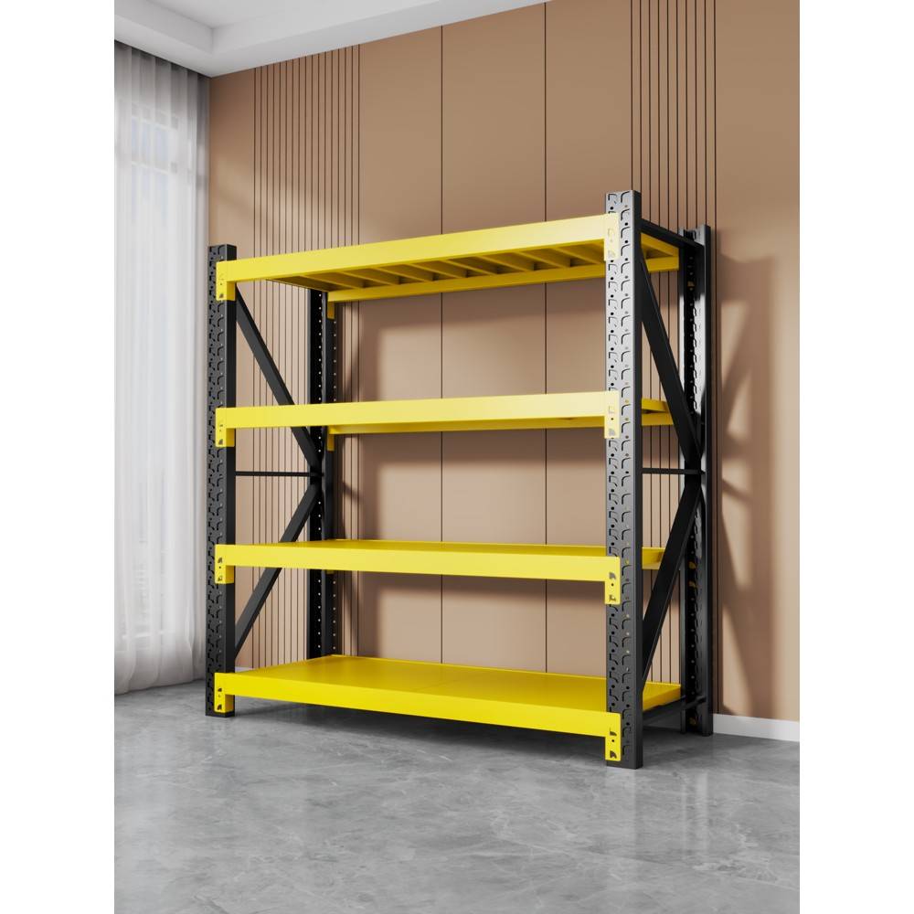 仓储重型货架小型简约家用储藏室置物架超市车库多层储物间收纳架