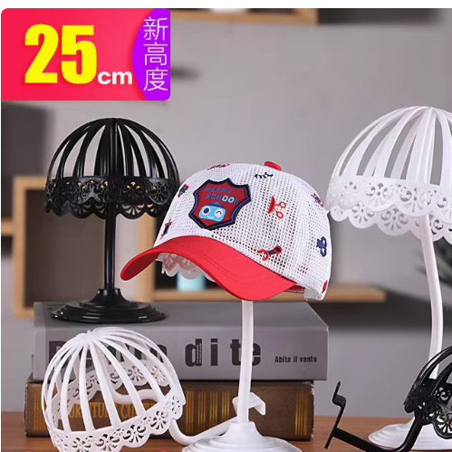 小模型假人头儿童帽子展示道具