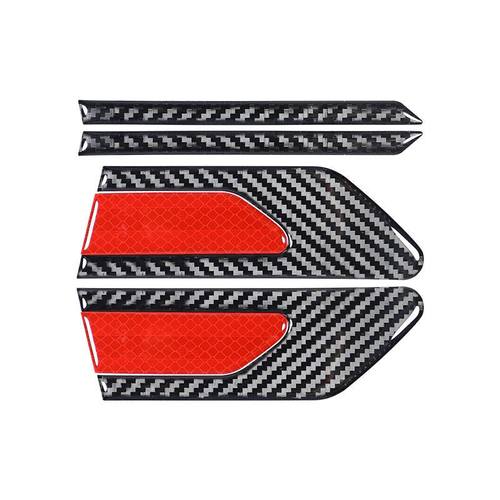 汽车反光贴叶子板警示贴轮眉保险杠车门夜间警示反光防刮擦防刮花