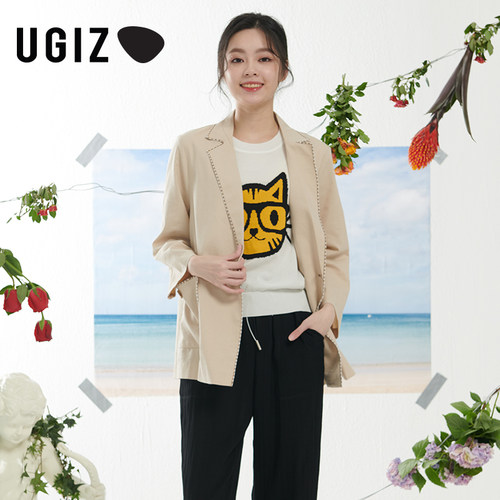 UGIZ商场同款2022夏季韩版西装