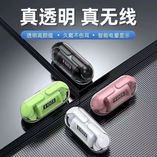 F80真无线蓝牙耳机双耳ENC降噪运动耳机高清通话立体音质低延迟